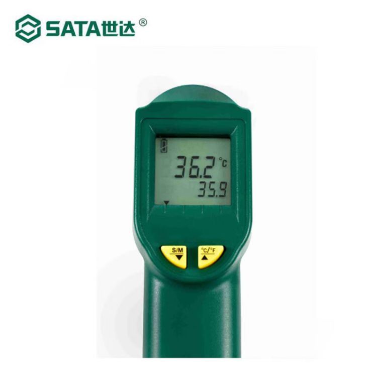 世达/SATA 高精度红外测温仪 33.5-42℃ 03036 1个