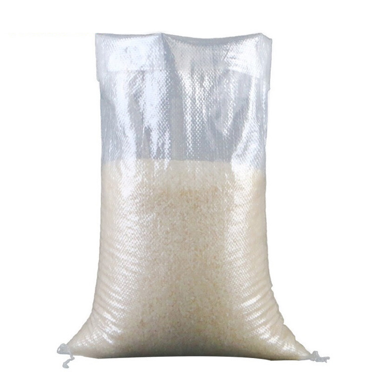 海斯迪克 透明编织袋米袋pp塑料 50*82cm HKL-409 1条