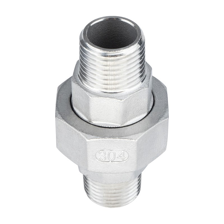 海斯迪克 304不锈钢双外丝活接由任 DN25 1寸 HKZ-42 1个