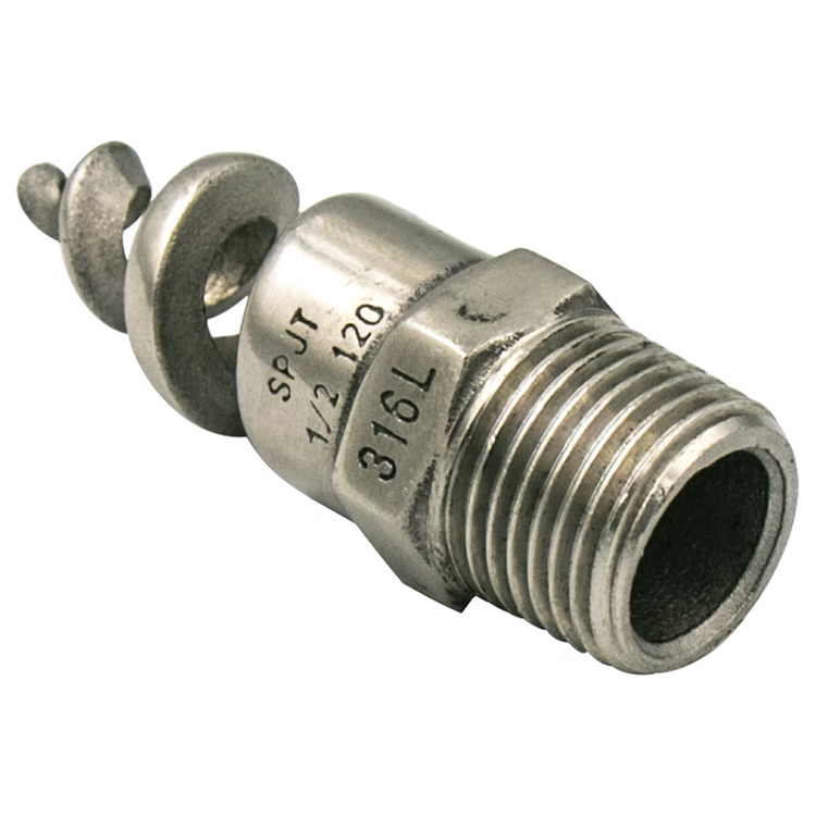 海斯迪克 316不锈钢螺旋喷嘴 DN25-1 HKZ-38 1个