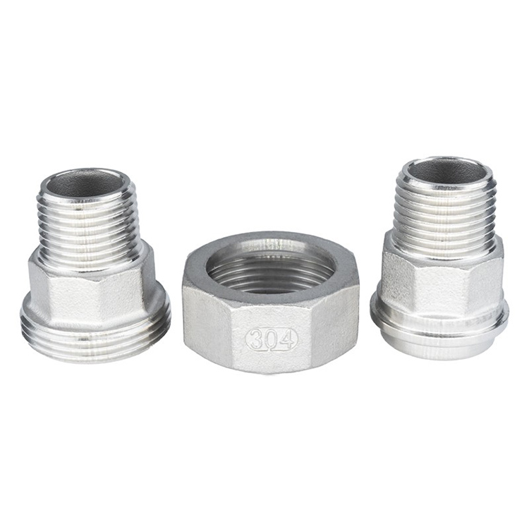 海斯迪克 304不锈钢双外丝活接由任 DN25 1寸 HKZ-42 1个