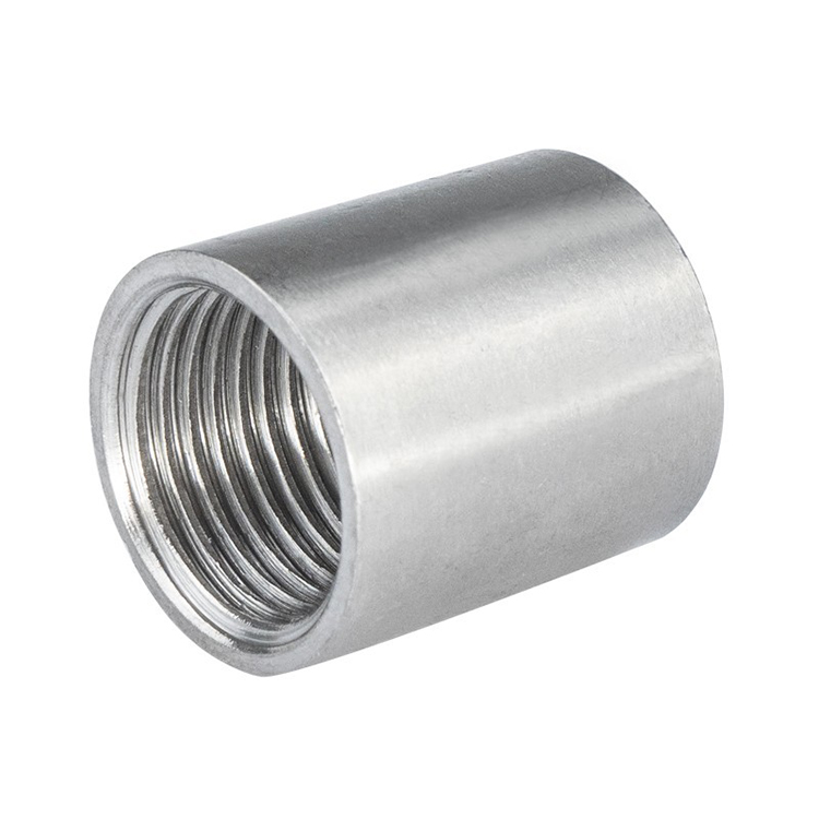 海斯迪克 304不锈钢无缝光面内丝 内螺纹管件 2-DN50 HKxy-50 1个