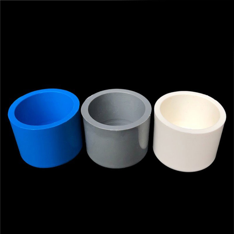 冰禹 PVC管帽堵头闷头盖子  白色32mm BY-2346 50个