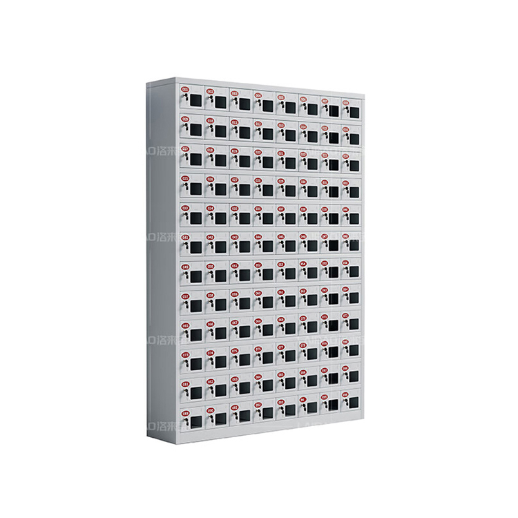 洛来宝 电子设备管理柜手机存放柜 96门(存放柜) X-SJCFG-96M-B 1台