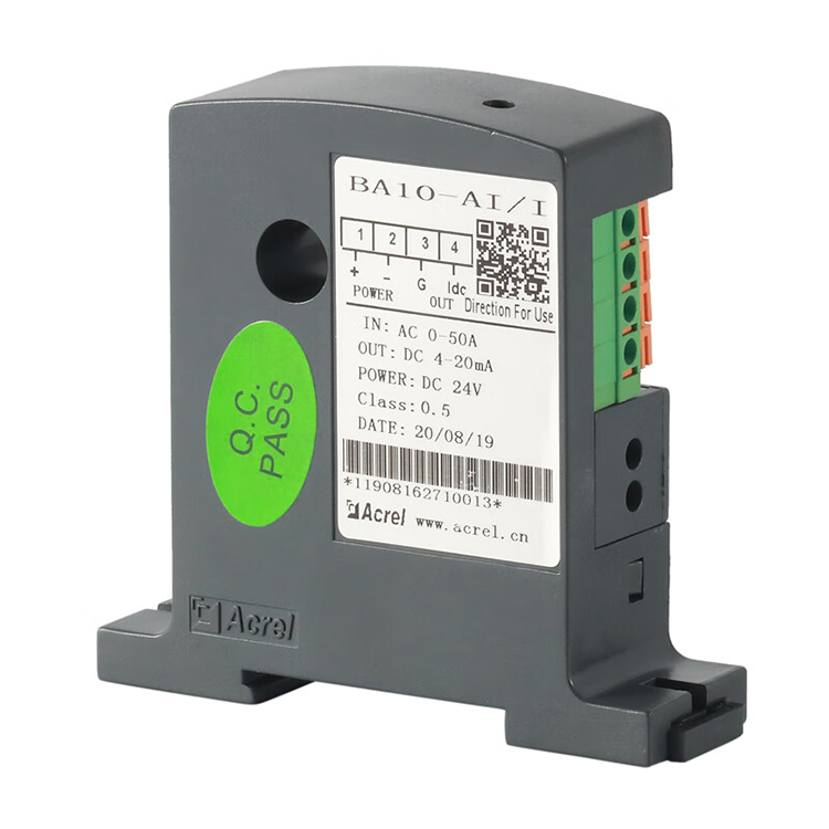 ACREL/安科瑞 交流电流传感器 0-10A   4-20mA   12V BA05-AI/I-T 1件